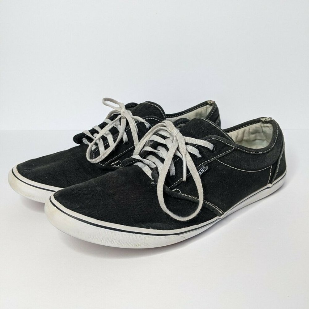 Vans Atwood Low Top Canvas Sneakers Black